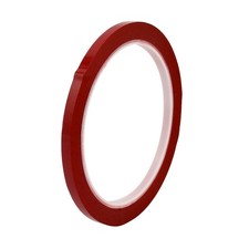 3mm Width 164ft Length Single-side Electrical Insulated Adhesive Tape Red