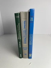 Veterinary Book Lot of 3 - See Description and Pics for Titles