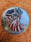 US MINT  1999 American Eagle Silver Dollar 1 oz. Coin Colorized  $1 .999FS.