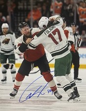 Nicolas Deslauriers Signed 8x10 Photo!Philadelphia FLYERS Fighter! Foligno W/COA