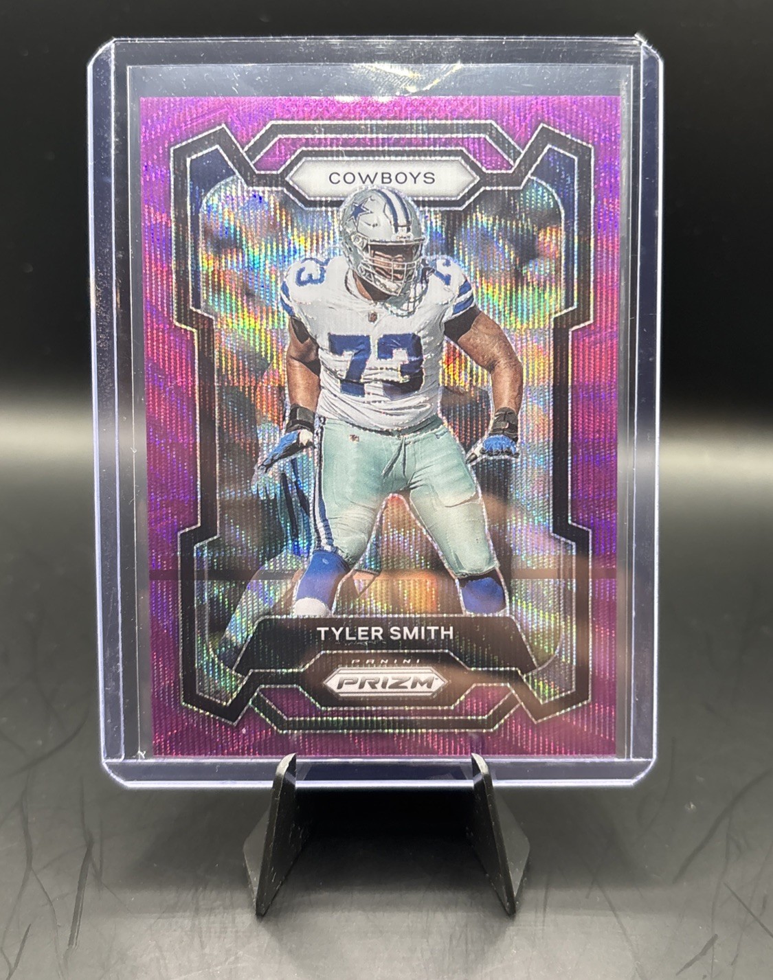 2023 Panini Prizm Purple Wave Prizm 39/99 Tyler Smith #83