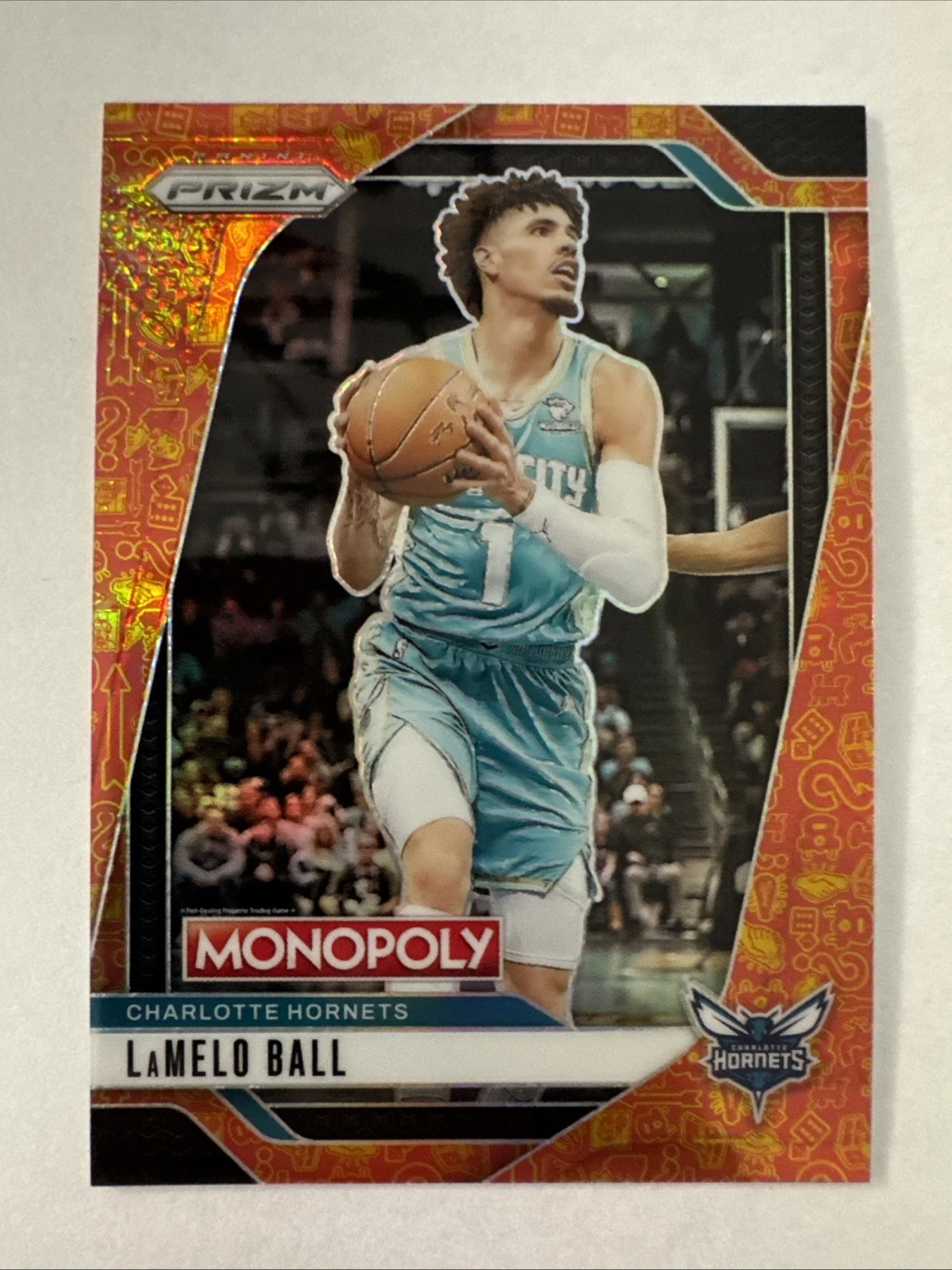 2024-25 Prizm Monopoly - Classic Icons LaMelo Ball #31 Orange Prizm /1499