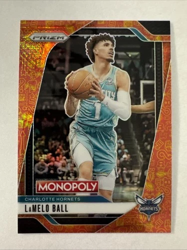 2024-25 Panini Prizm Monopoly - LaMelo Ball #31 Classic Icons Orange Prizm /1499