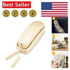 Reliable TRIMLINE 210 Corded Phone - Big Button, Wall-Mountable  Mute Function