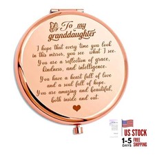 to My Granddaughter Gifts from Grandma You're Amazing and Beautiful Rose Gold