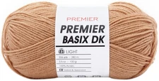 Premier Yarns Basix DK Yarn-Light Brown - 3 Pack