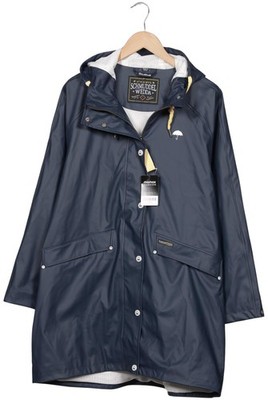 Schmuddelwedda Mantel Damen Jacke Parka Gr. M Marineblau #an779up