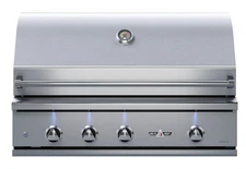 Delta Heat 38 Inch Natural Gas Grill with Infrared Rotisserie and Sear Zone