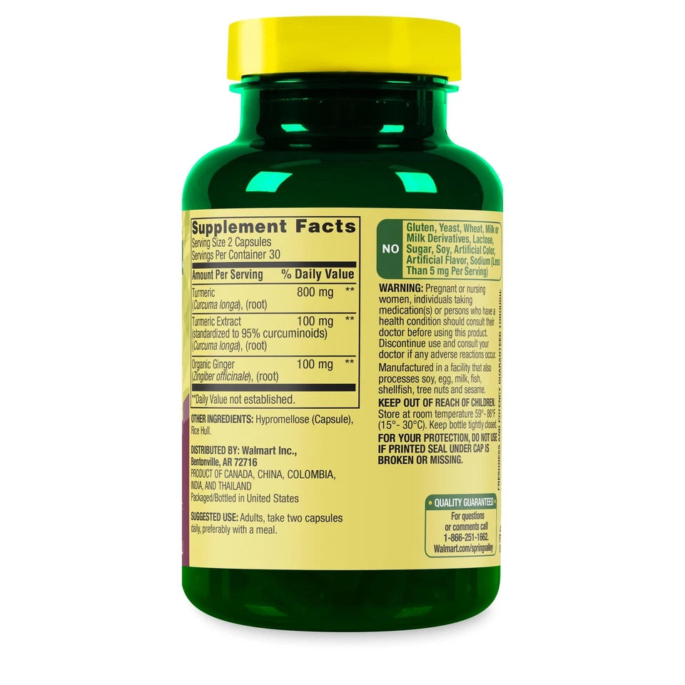 SV Extra Strength Turmeric 60ct - Image 2 of 4