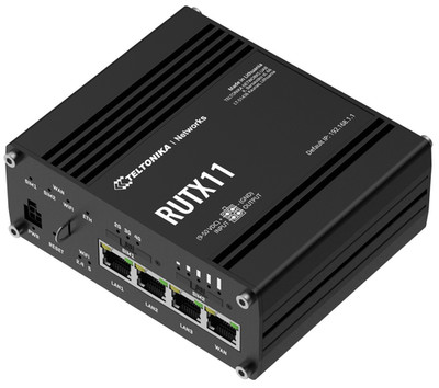 Teltonika Networks RUTX11300400 4G LTE Router with Dual SIM New Sealed