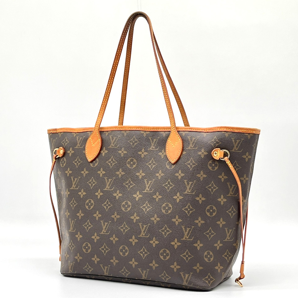LOUIS VUITTON Neverfull MM Monogram Shoulder Tote Bag M40156 Authentic Japan