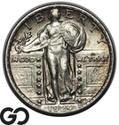 1924 Standing Liberty Quarter, Nice Choice AU++/Unc Tougher Date