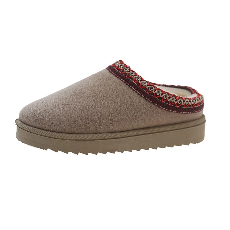 ZAPATOS PANTUFLAS DE PLATAFORMA SIN CORDONES DE PIEL SINTÉTICA PARA MUJER Y MUJER Foto 2 de 4