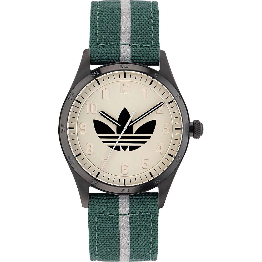 Mens Wristwatch ADIDAS STREET CODE AOSY23042 Fabric Green OFFICIAL