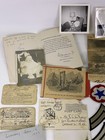 WWII US Army Named Grouping Militaria Lot Photos Patches Medal Currency Armband — photo 6