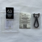 CRAFTMEMORE VT493 1/2" Gunmetal Detachable Snap Hook Swivel Clasp Screw Bar Bag
