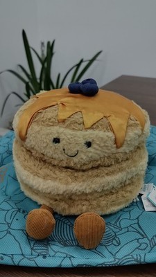 Jellycat Amuseables Fran Pancakes Plush Toy 100 Authentic A2PAN