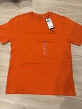 NWT Polo Ralph Lauren Yellow Boy Cotton Jersey Crewneck Tee Size L 14-16