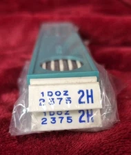 Vintage BEROL Turquoise Drawing Leads - 2375 2H 2 Dozen 