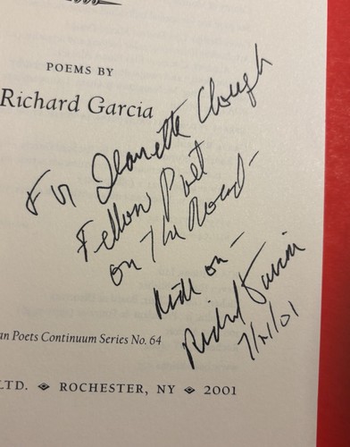 Rancho Notorious SIGNED by Richard Garcia, Poems 2001 Boa Editions Trade PB - Picture 2 of 11