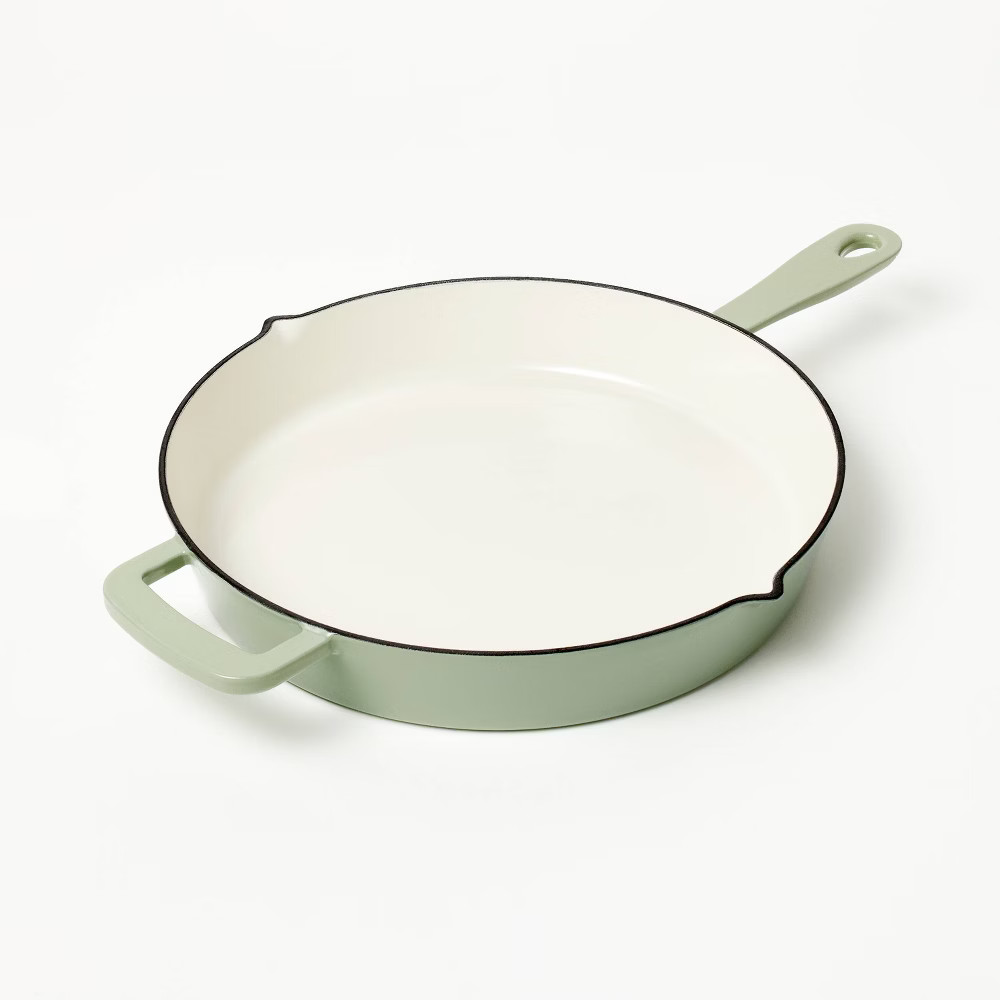 12 Enamel Skillet Sage Green - Figmint 5890₽