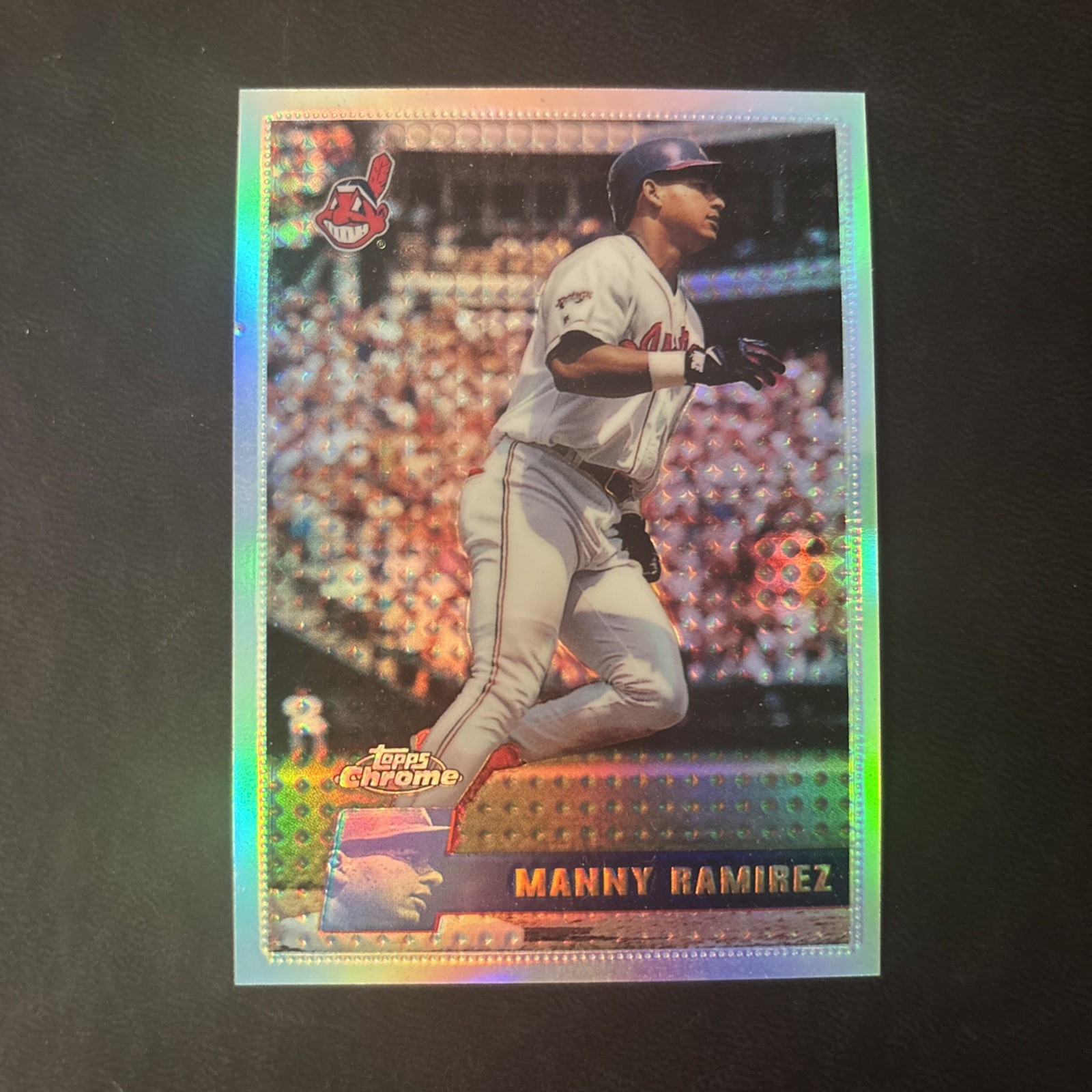 1996 Topps Chrome - Manny Ramirez #161 Refractor