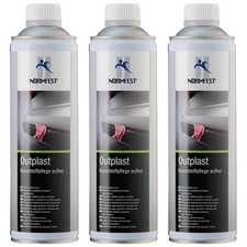 Normfest Outplast – Kunststoffpflege außen – 3x 500 ml