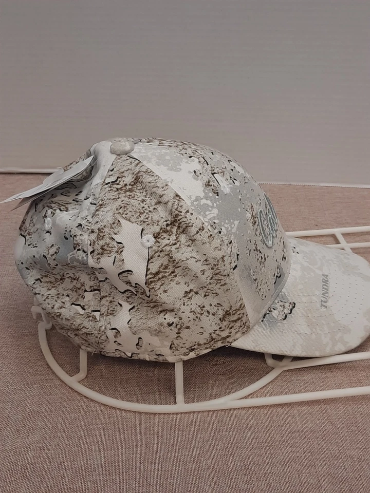 Cabela’s Truetimber Tundra Snow Camo Trucker’s Adjustable Cap Hat 19.99msrp - Image 3 of 4