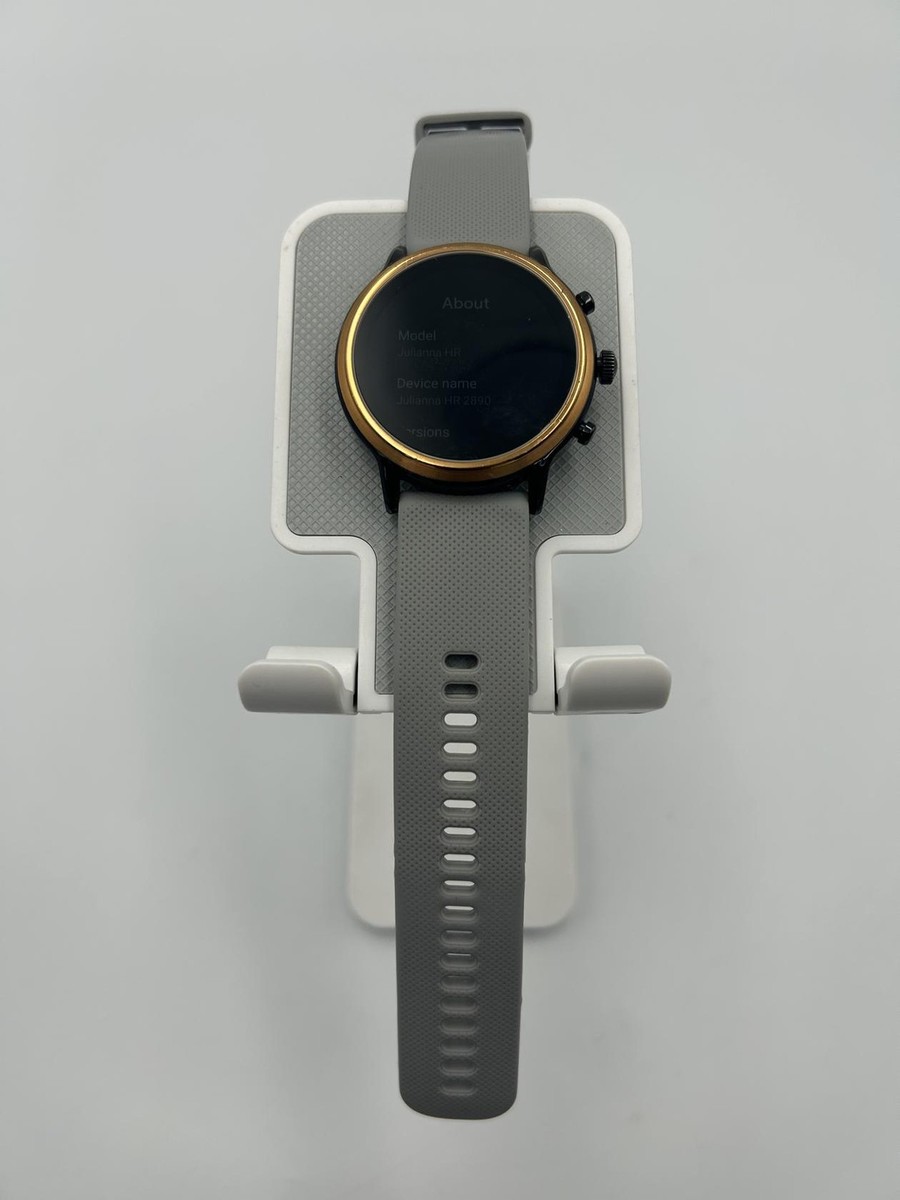 Fossil Stainless Steel Touchscreen Smartwatch Steel, (DW10F1) Grey