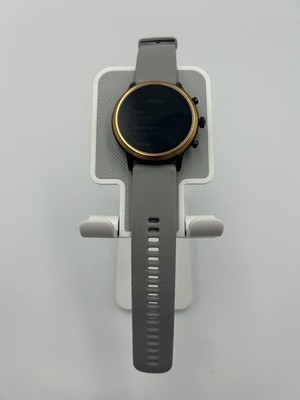 Fossil Stainless Steel Touchscreen Smartwatch Steel, (DW10F1) Grey band 