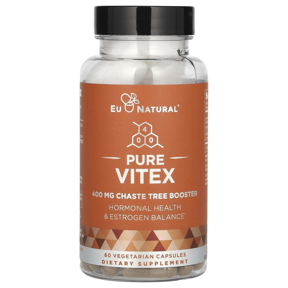 Pure Vitex, 60 Vegetarian Capsules (400 mg per Capsule)