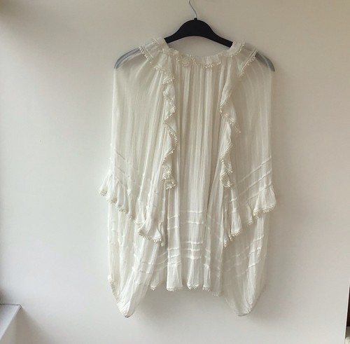 Isabel Marant Etoile Blouse Women’s Size 40 Uk 12 Viscose Victorian Read Des. - Picture 5 of 15