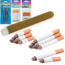 Fake Puff Cigarettes That Blow Smoke, 6 Cigarettes  6 Half Cigarettes  1 Ci...