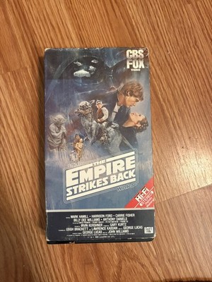 VTG 1984 CBS/FOX Red Label Star Wars The Empire Strikes Back (1980) VHS