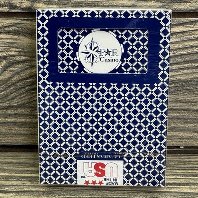 Vintage Star Casino Hoyle Professional Playing Cards PGC USA NOS Blue