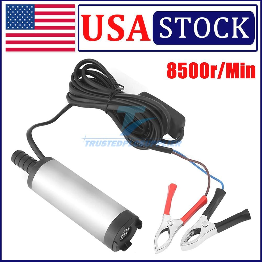 Submersible Pump DC 12V Electric 8500r/Min For Water Oil Kerosene Refueling Tool