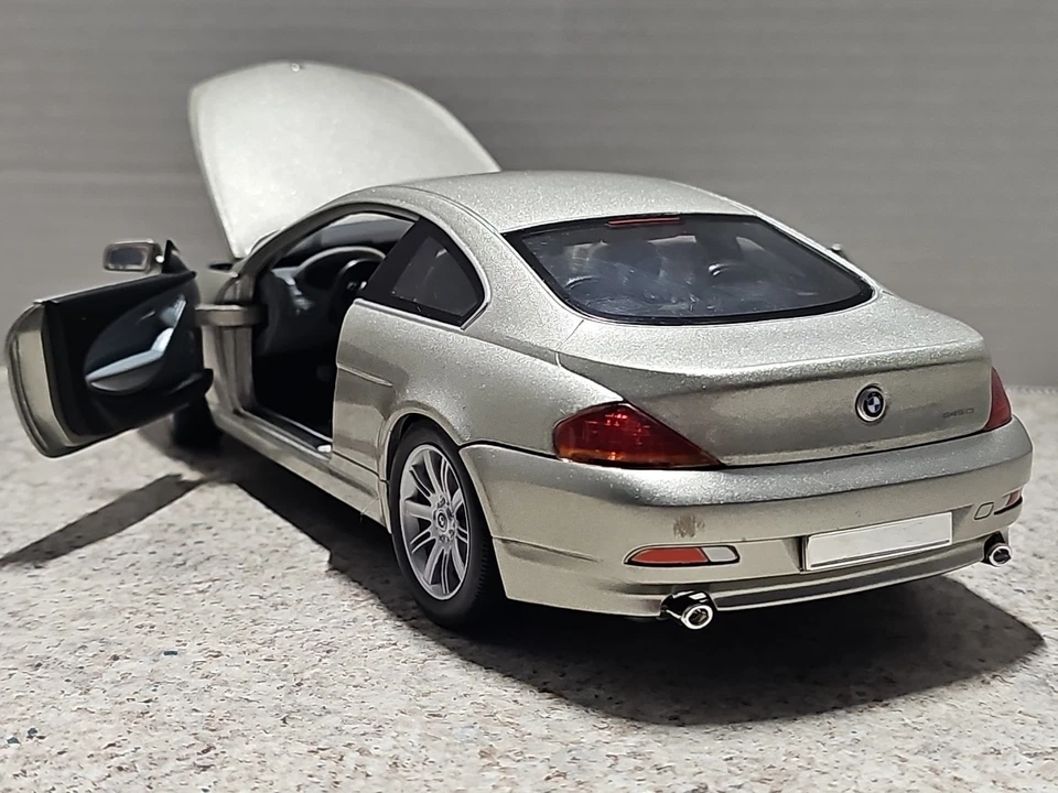 Vntg Hot Wheels BMW 645 Ci 1:18 Diecast Car Rare, Loose, NO BOX - Image 4 of 4