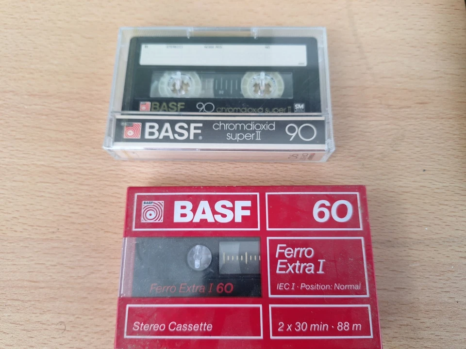 10x BASF Kassette Konvolut Original verschweißt - Image 3 of 4