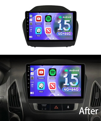 Android 15 For Hyundai Tucson IX35 2010-2015 Apple Carplay GPS Car Stereo Radio