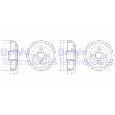 Tambour de frein Suzuki ALTO