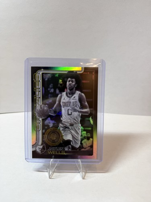 #ad #ad 2025 26 Topps Black Friday Exclusive Jaylen Wells Blackout All Rookie Team SP $1.75