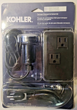 KOHLER 35723-CP Garbage Disposal Air Switch Kit, Vibrant Polished Chrome Finish