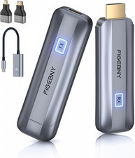 Wireless HDMI Transmitter and Receiver 4K, Wireless HDMI Extender Sender Kit 2.
