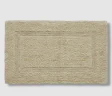 Better Trends Beige Tufted Reversible Bath Rug, 21" x 34"