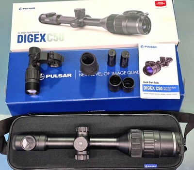 PULSAR DIGEX C50 Digital Night and Day Rifle Optics