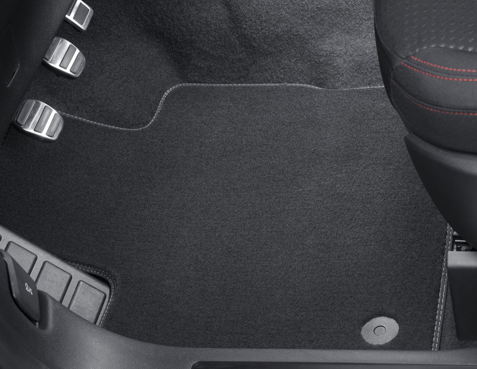 Tapis anti-glisse Ford tapis de sol velours Premium gris
