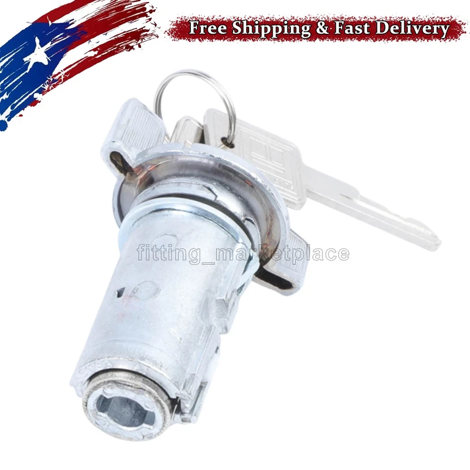 Cilindro de bloqueo de encendido US107L con llaves para Chevrolet GMC Buick Pontiac 701398 Foto 4 de 4