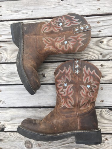 Ariat Westernstiefel Driftwood braun Leder 10001132 Größe 8,5 B Damen - Bild 13 von 13