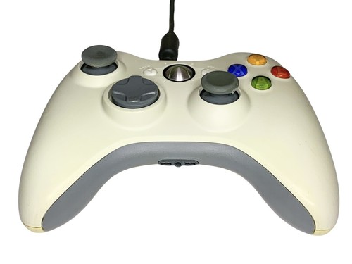 Xbox 360 X803238-007 Controller Gamepad Wired Break Away Cable & Chatpad X814365 - Picture 20 of 24