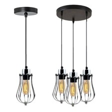 Vintage Industrial Pendant Light Modern Hanging Retro Lamp LED Ceiling Lights